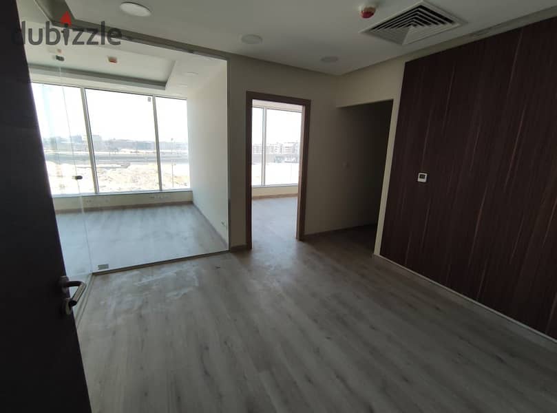 lowest price Office 2rooms for Rent in Trivium square New Cairo 3