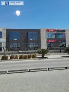 Retail for rent core & shell in Strip sodic El sheikh zayed 304 sqm with very competitive price and a prime location