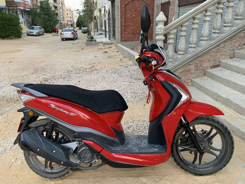 SYM ST 200 cc كسر زيرو 2