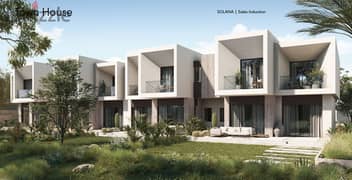 villa town house finished in solana new zayed with 0% down payment