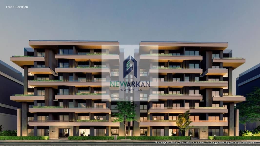 Apartment for sale next to Allegria Sodic Sheikh Zayed, with only 10% advance 4