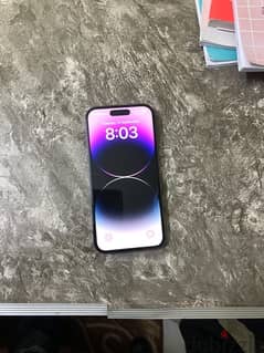 IPhone 14 Pro 256with 2sim like new