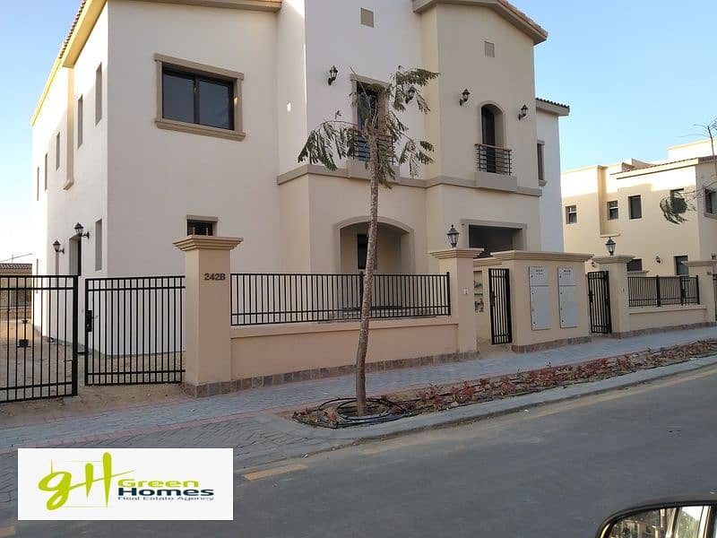 Twinhouse 320m best location for rent in Uptown Cairo | Emaar 1