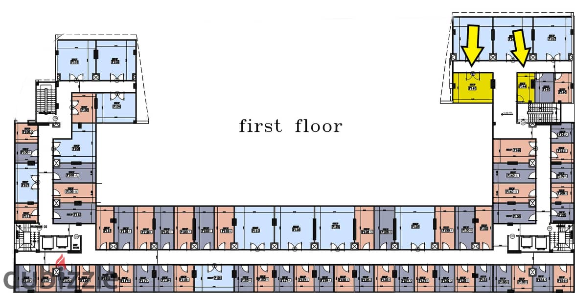 The last shop, first floor, finished, directly on the facade, in the strongest mall in Shorouk, Town Center Mall, with the highest traffic, in front o 1