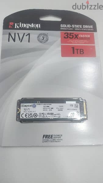 Kingston NV2 NVMe PCIe M. 2 SSD 1000G M. 2 2280 SNVS/1000G 4