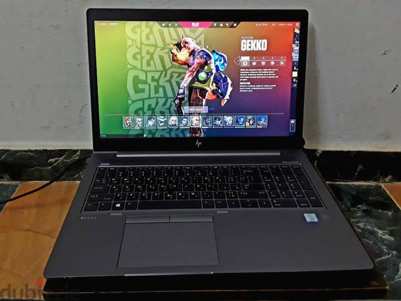 لابتوبHP ZBook 15U G5 ( mobile workstation ) الجيل التامنcore i7كرتamd 1