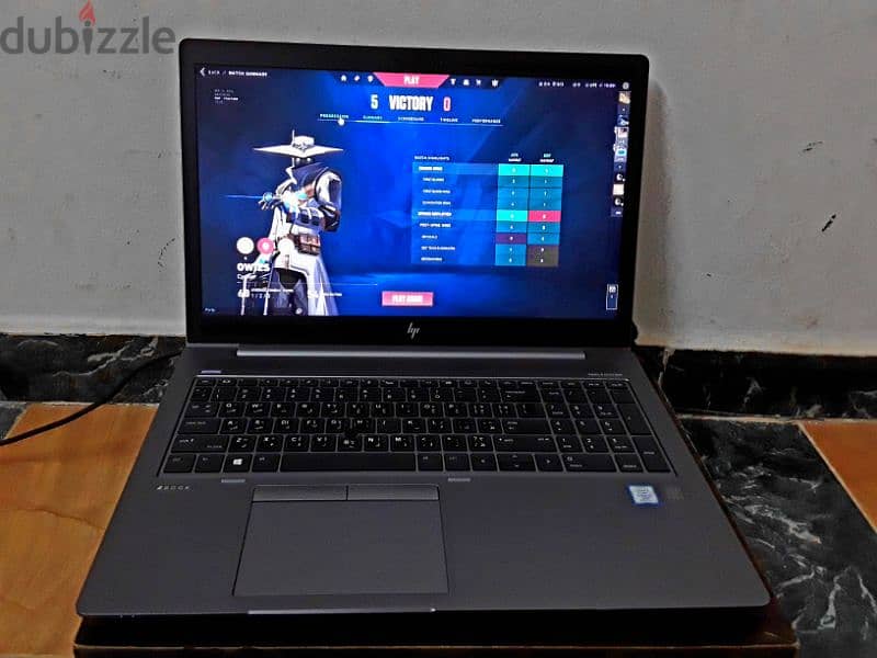 لابتوبHP ZBook 15U G5 ( mobile workstation ) الجيل التامنcore i7كرتamd 2