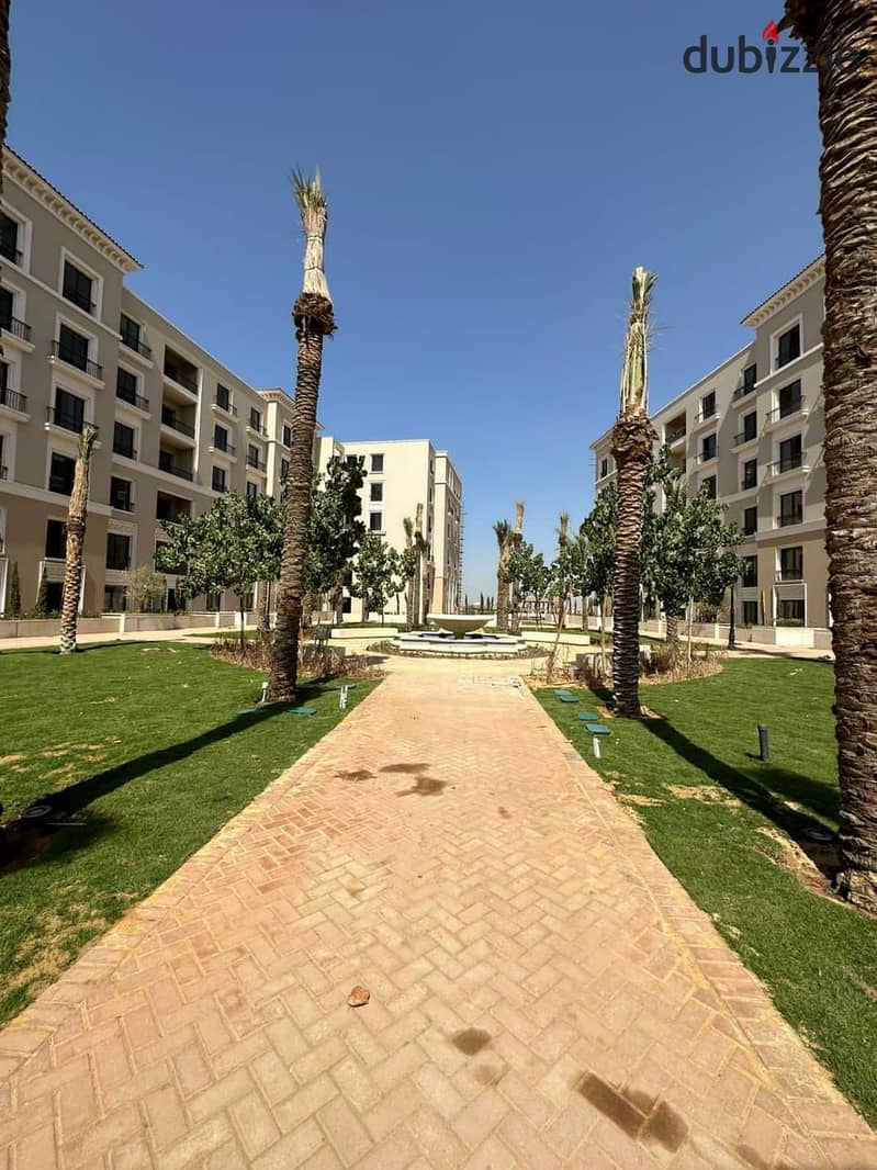 View and receive immediately a fully finished penthouse with air conditioners in Sheikh Zayed in Village West in installments 2