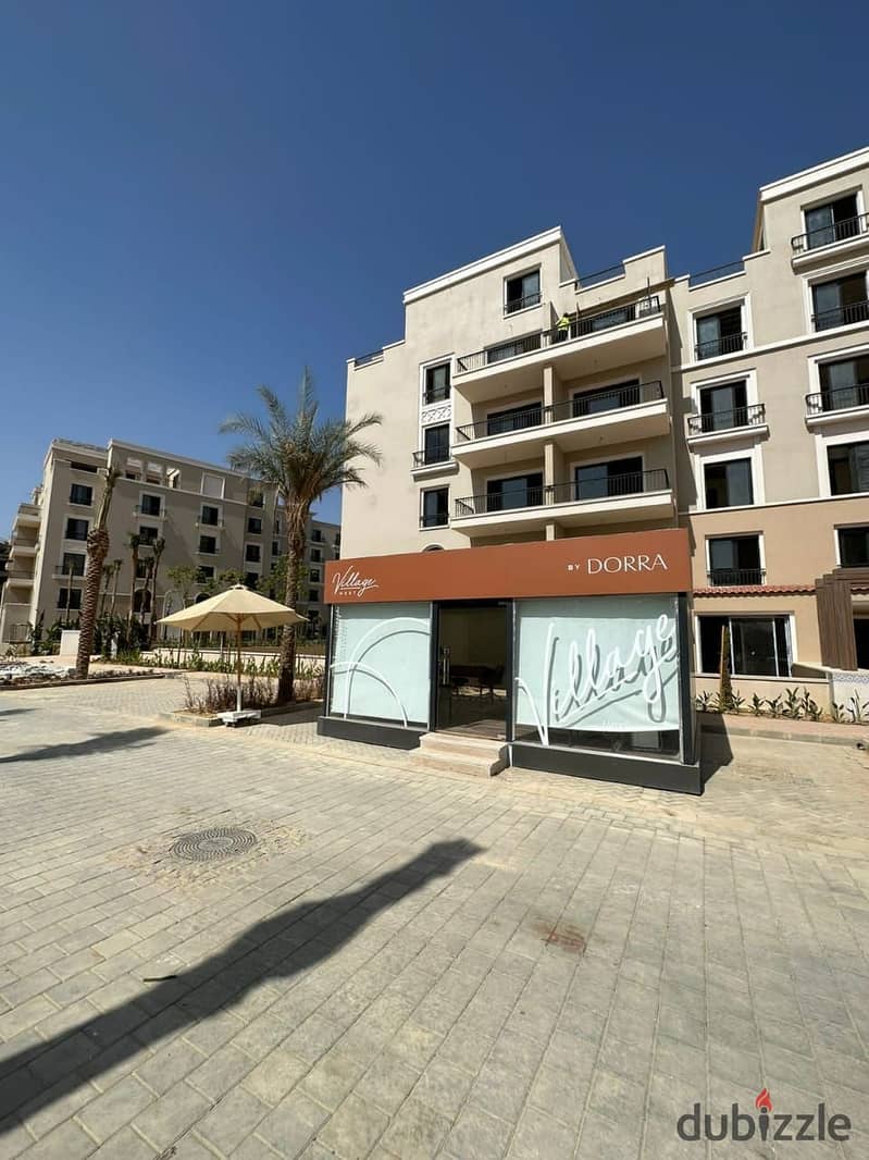 View and receive immediately a fully finished penthouse with air conditioners in Sheikh Zayed in Village West in installments 5