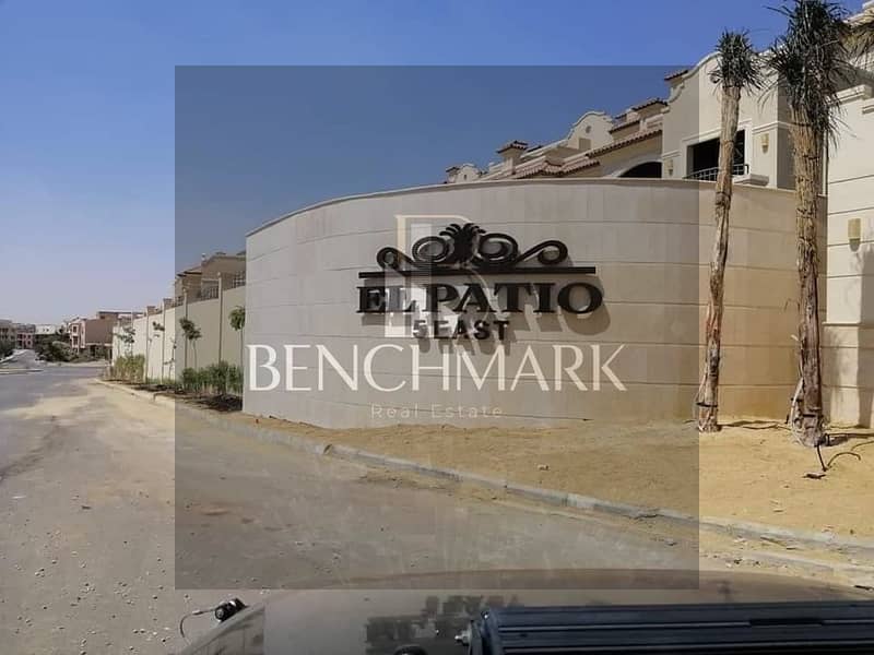 Townhouse villa 208m for sale in La Vista El Patio 5 East Shorouk City next to the airport immediate delivery in installments over 5 years No interest 3