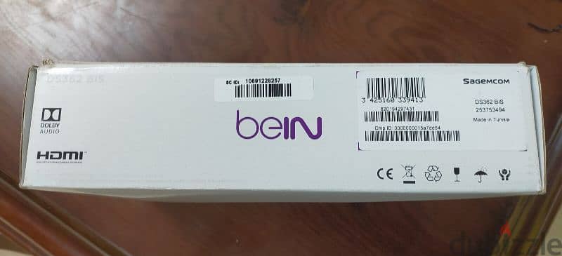 للبيع ريسيفر bein سبورت 4k  بحاله الزيرو بكل مشتملاته 2