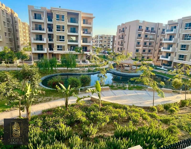 Near Almaza City Center in front of Cairo International Airport 3bedroom apartment for sale distinctive view, in “Taj City” Compound New Cairo 3