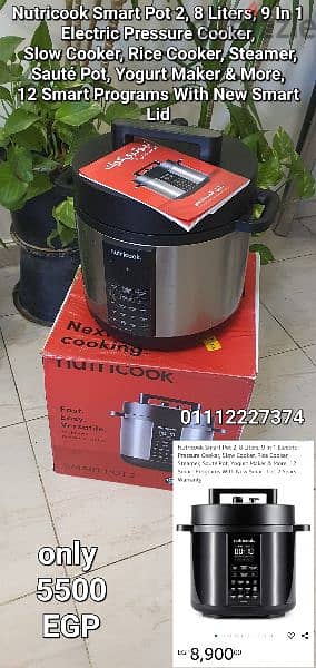 Nutricook smart Pot 2, pressure cooker 0