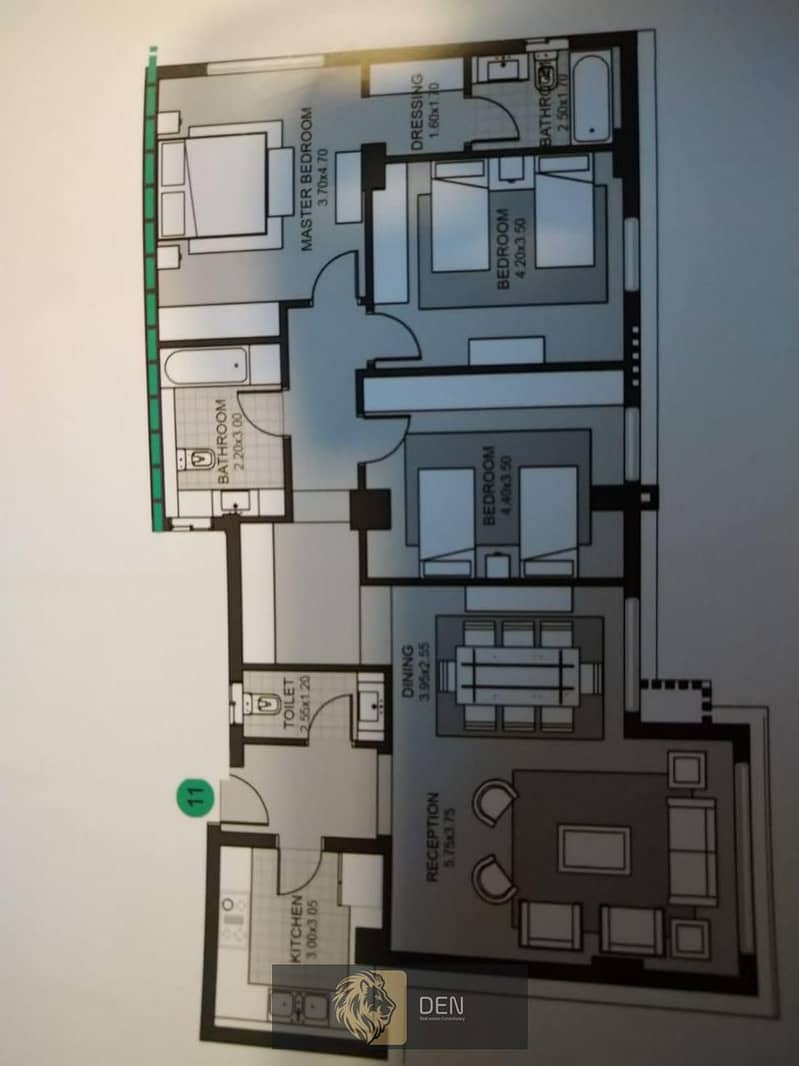 Apartment for sale in Sky Condos View, very distinctive in the landscape   *First floor ,There are other units at different prices and sizes 9