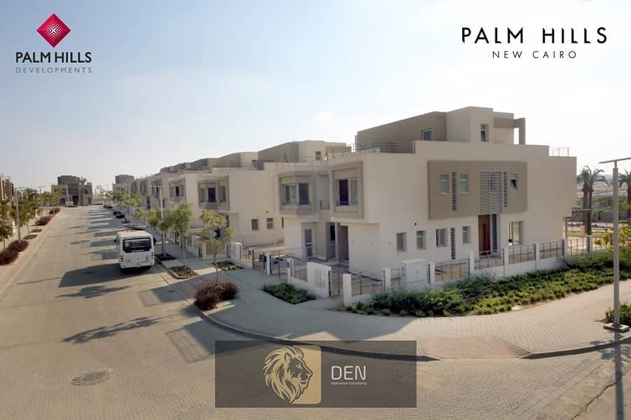 Twin house for sale with immediate delivery, at a special price in Palm Hills New Cairo 8