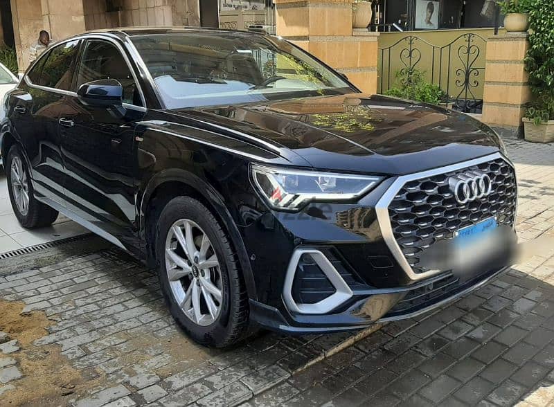 Audi Q3 2021 sport back Sline - أودي كيو 3  فابريكا بالكامل 2