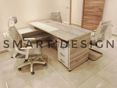 مكتب مدير/اداري/ مودرن خشب mdf اسباني أثاث مكتبي office furniture desk 0