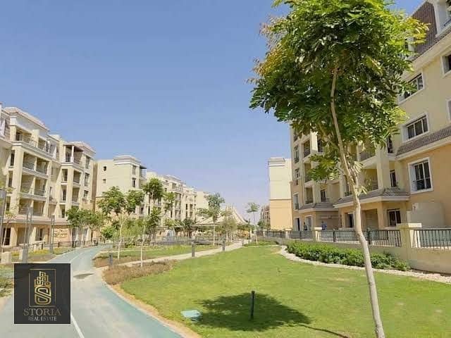 Apartment for sale 157m on Suez Road directly next to Madinaty on Al Amal Axis in Sarai Compound New Cairo, in installments. 3