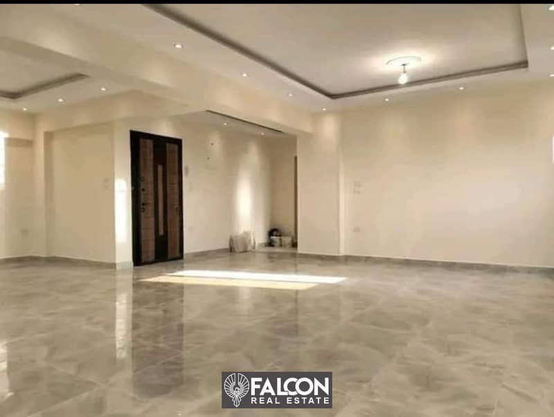 For sale, an apartment with a down payment of 292 thousand in installments in Al Shorouk, in a distinguished location in Al Brouj, in front of the Int 4