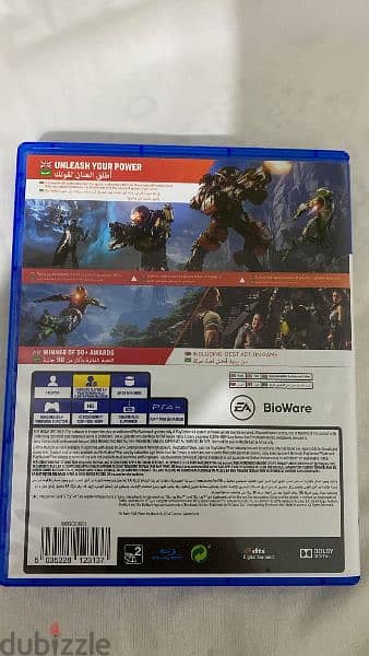 Anthem ps4 CD 1