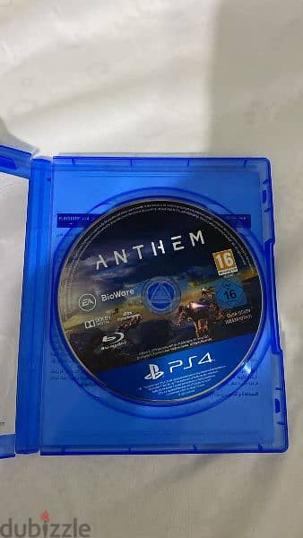 Anthem ps4 CD 2