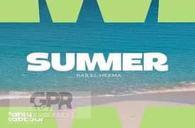 شاليه 3 غرف متشطب بفيو علي اللاجون في سمر الساحل الشمالي من صبور باقساط Summer North Coast