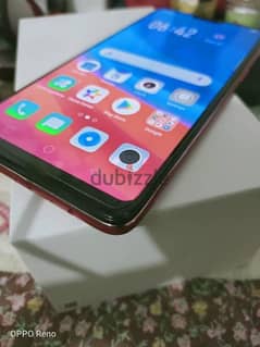 oppo F7  معاه الكرتونه و الشاحن الأصلي