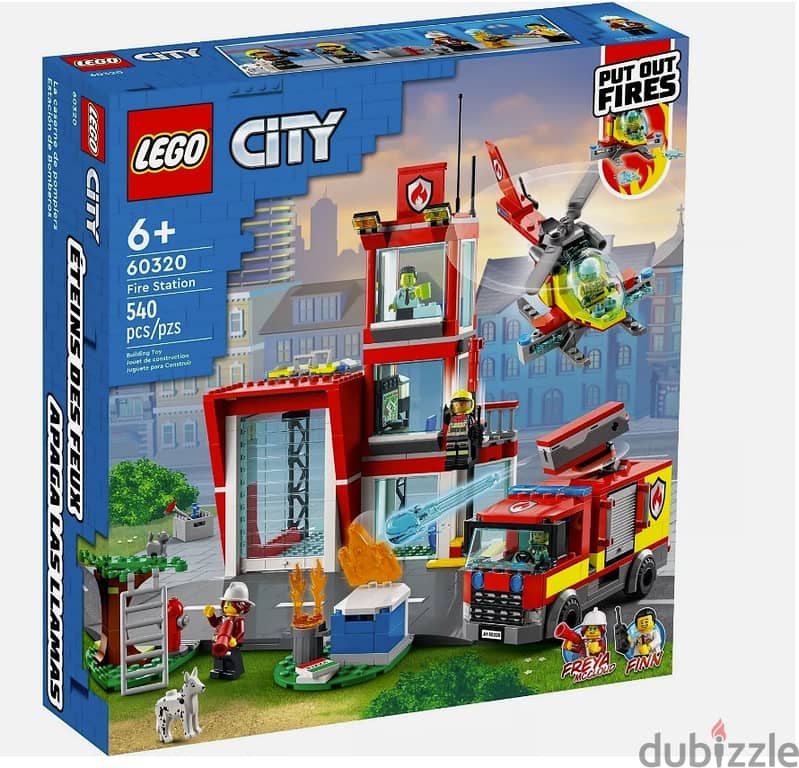 LEGO 60320 Fire Station 2022 0