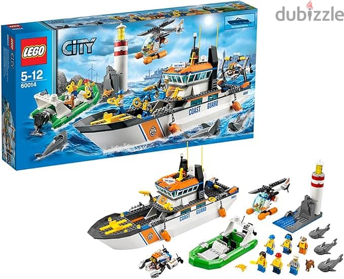 LEGO 60014 COAST GUARD BOAT 0