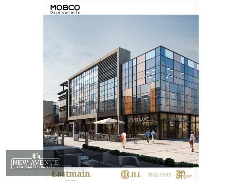 Office for sale & Installments at Eastmain Mobco Golden square New Cairo 3