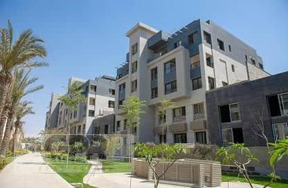 شقة للبيع ارضي بجاردن في تريو جاردنز التجمع الخامس باقساط 165 م  Trio Gardens  New Cairo 3