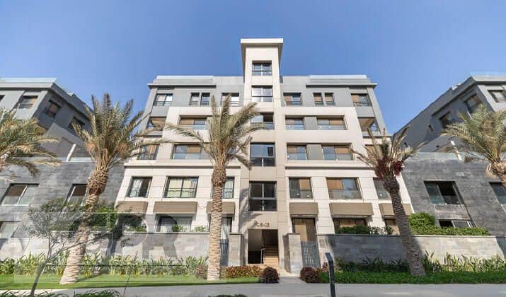 شقة للبيع ارضي بجاردن في تريو جاردنز التجمع الخامس باقساط 165 م  Trio Gardens  New Cairo 8