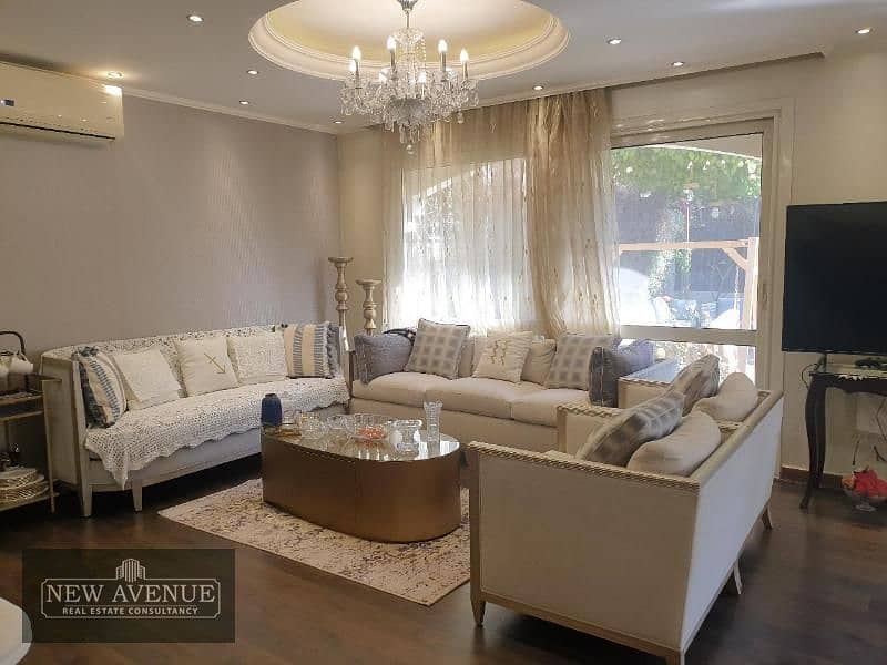 Fully finished Villa in Patio 4 Quadro Shorouk , bua 225,3 bedrooms (2 master),4 bathrooms and 3 pieces reception 8