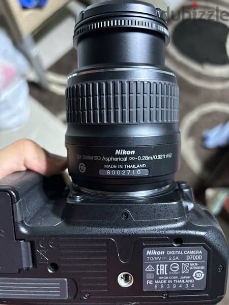 nikon 18-55mm lens عدسة نيكون استعمال خفيف جدا 1