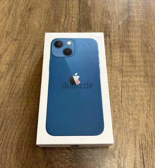 Iphone 13 Blue - ايفون 13 متبرشم جديد 1