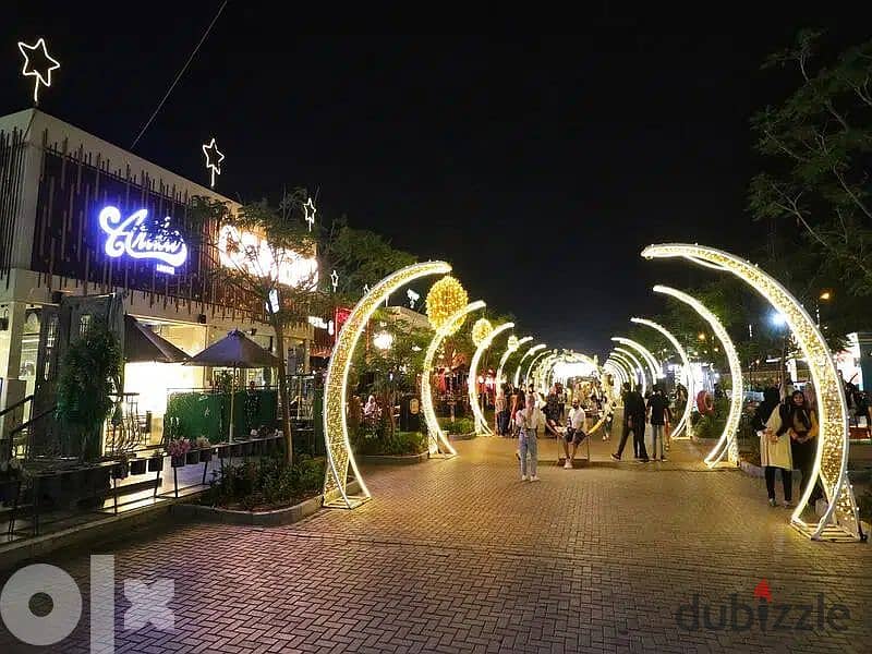 مطعم و كافيه للايجار بجانب حواوشي الربيع  الشيخ زايد سيتي ووك مول وصلة دهشور - City Walk Strip 1