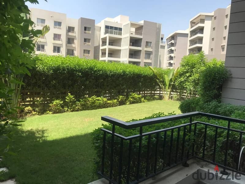 Unique ground floor apartment for rent in Cairo Festival City compound CFC Al Futtaim 1