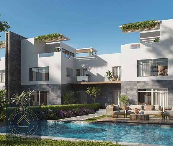 Prime Location Townhouse for sale in front of Beverly Hills Sheikh Zayed , at V Levels Compound Dunes with 2.5 Million Down Payment over 8 years plan 2