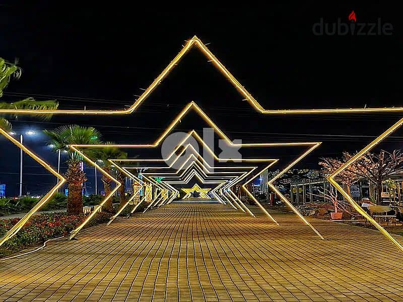 مطعم و كافيه 830 متر للايجار بجانب حواوشي الربيع الشيخ زايد سيتي ووك مول وصلة دهشور - City Walk Strip 4