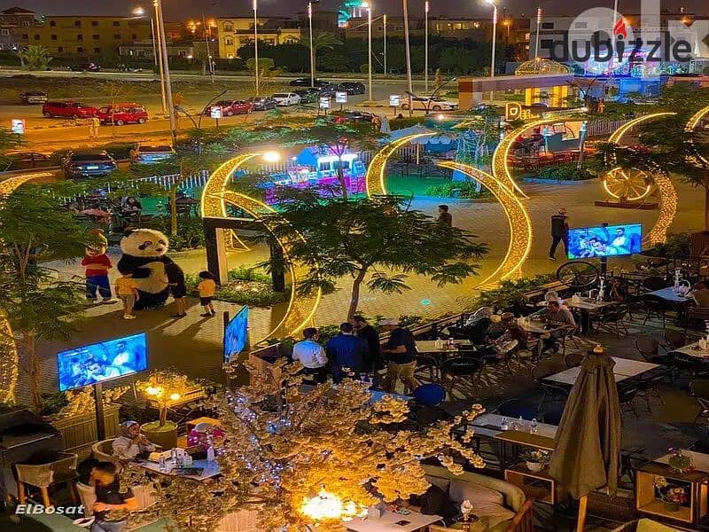 مطعم و كافيه 830 متر للايجار بجانب حواوشي الربيع الشيخ زايد سيتي ووك مول وصلة دهشور - City Walk Strip 9