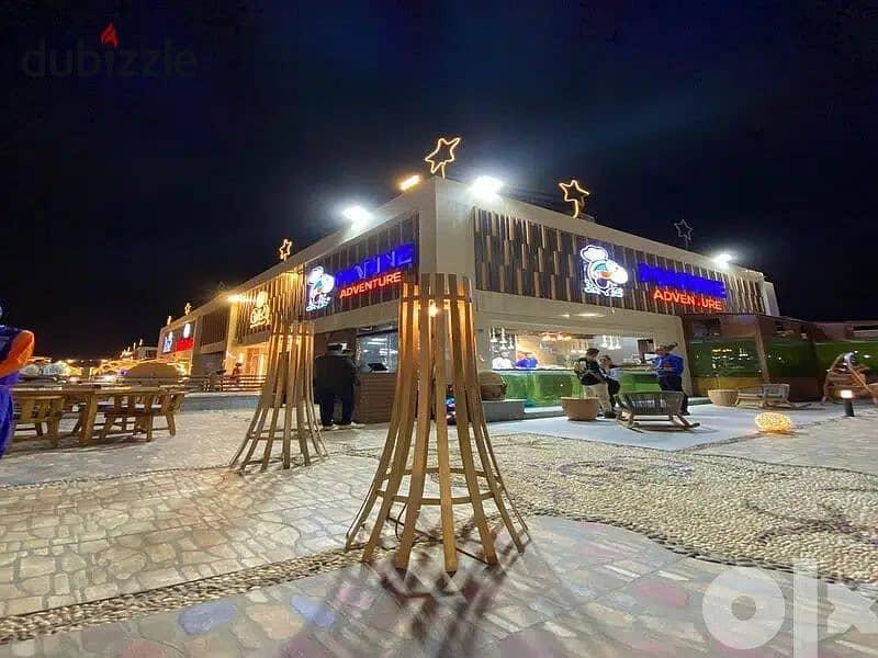 مطعم و كافيه 830 متر للايجار بجانب حواوشي الربيع الشيخ زايد سيتي ووك مول وصلة دهشور - City Walk Strip 10