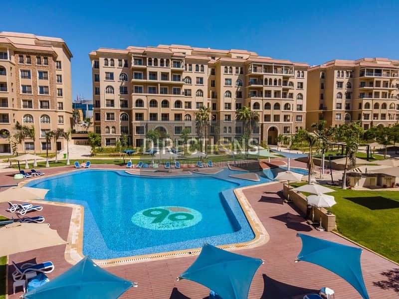 Fully Finished apartment for sale in | 90 Avenue | New cairo for sale beside AUC Directly with pool view near delivery beside Point 90 direct on 90th 10