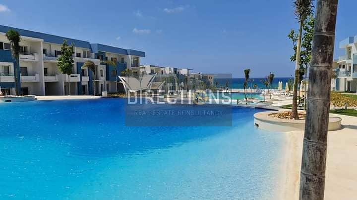 Chalet for sale, fully finished, ultra super deluxe, in Fouka Bay, Ras El Hekma, North Coast, with installments over 9 years 7