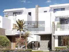 Chalet for sale with panoramic view of the lagoon in Silver Sands in Sidi Haneish North Coast with a10%down payment and the rest over 8 years