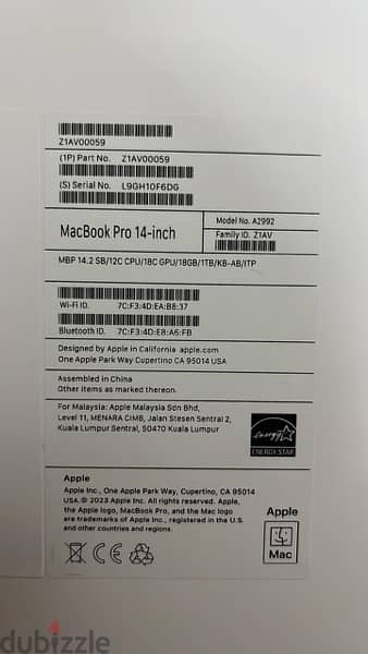 MacBook Pro 14-inch - Space Black متاح التقسيط 2