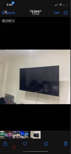 tv Wansa 55 inch شاشا