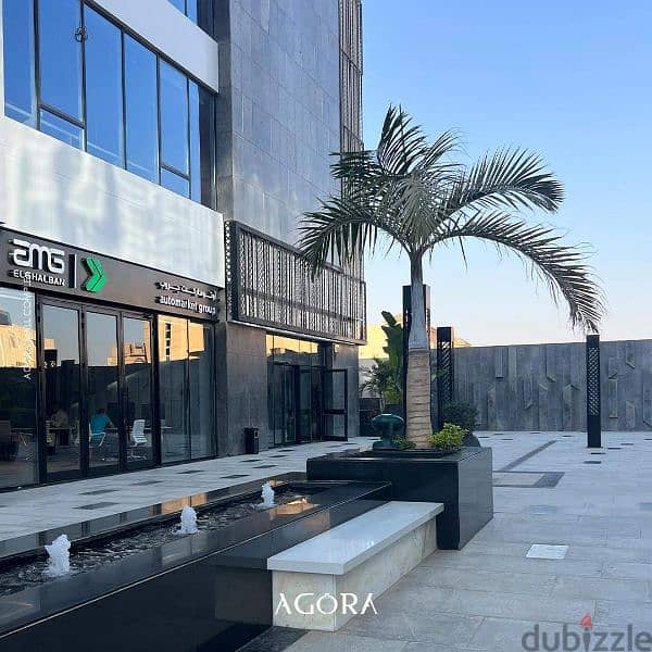 مكتب اداري للايجار 66م في مول اجورا التجمع الخامس Office For Rent 66M 5