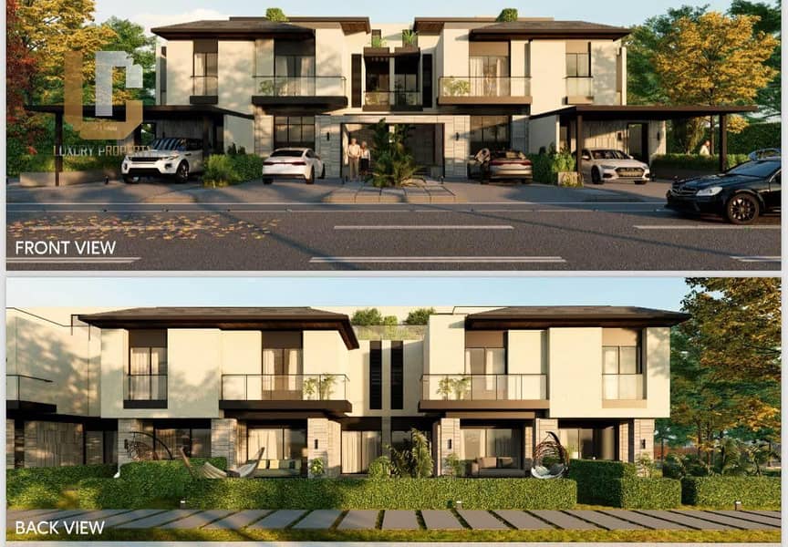 Villa Town House Resale Teala East Townhouse For Sale Lagoon View Installments till 2031 Less tahn  Developer Price's Roya Development 5th setllement 0