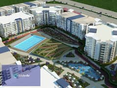 Contracting for a 188 sqm apartment, finished, with a 20% discount, with an open view on the mall, offered by investors.