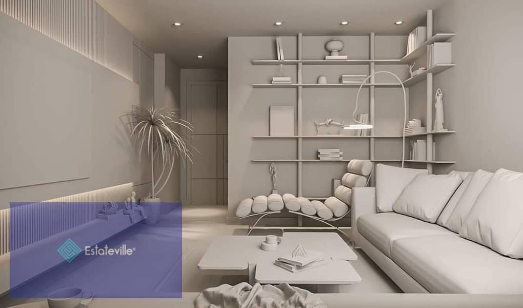 With a 5% down payment, you will own an ultra-modern finished apartment with a distinctive view and the strongest design with a 10% discount in Mostak 1